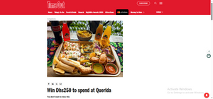 Querida Featured on Time Out Dubai | Al Barsha Restaurant