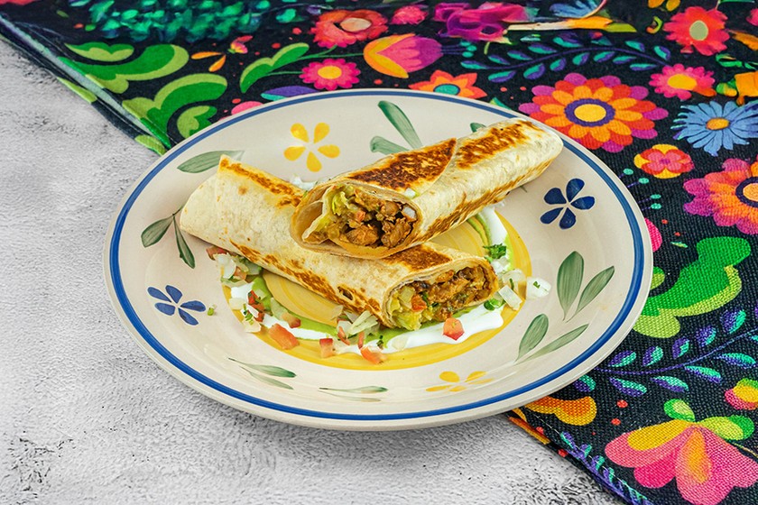 Asada (Beef Steak) Burrito