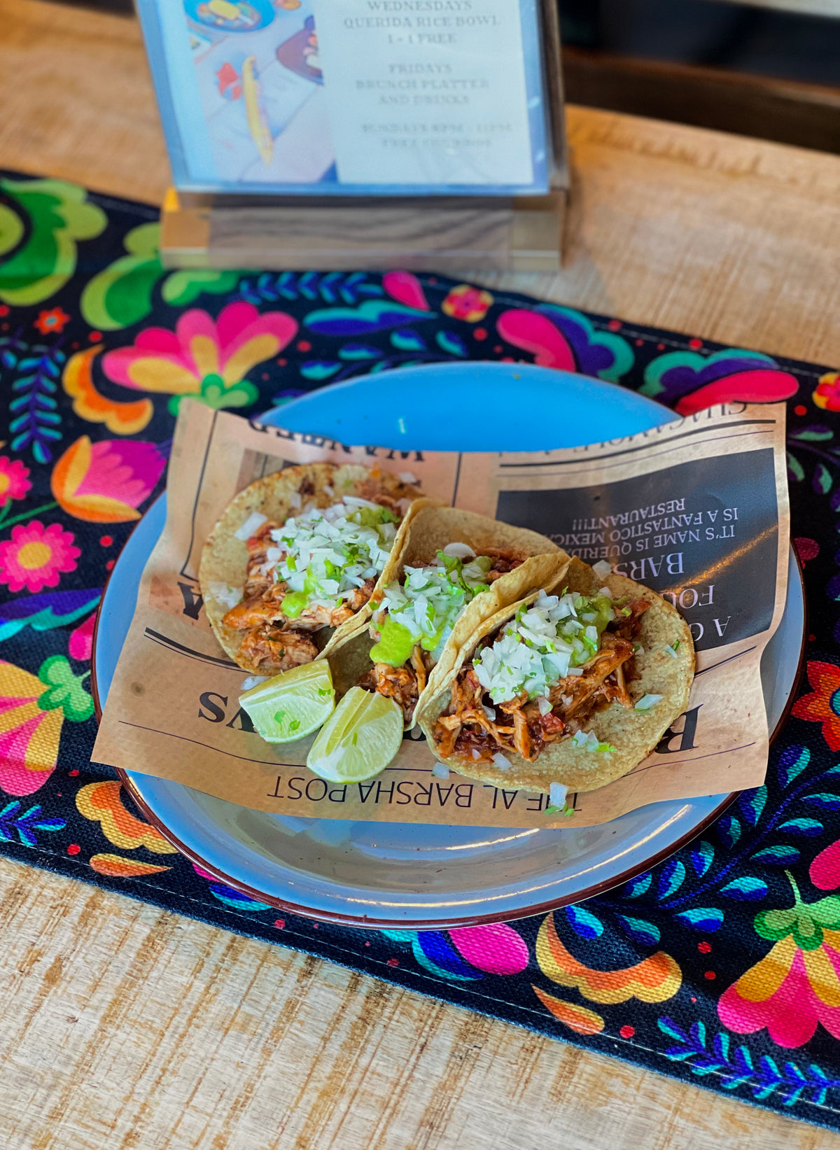 Asada Tacos from Querida Mexican & Friends Restaurant in AL Barsha