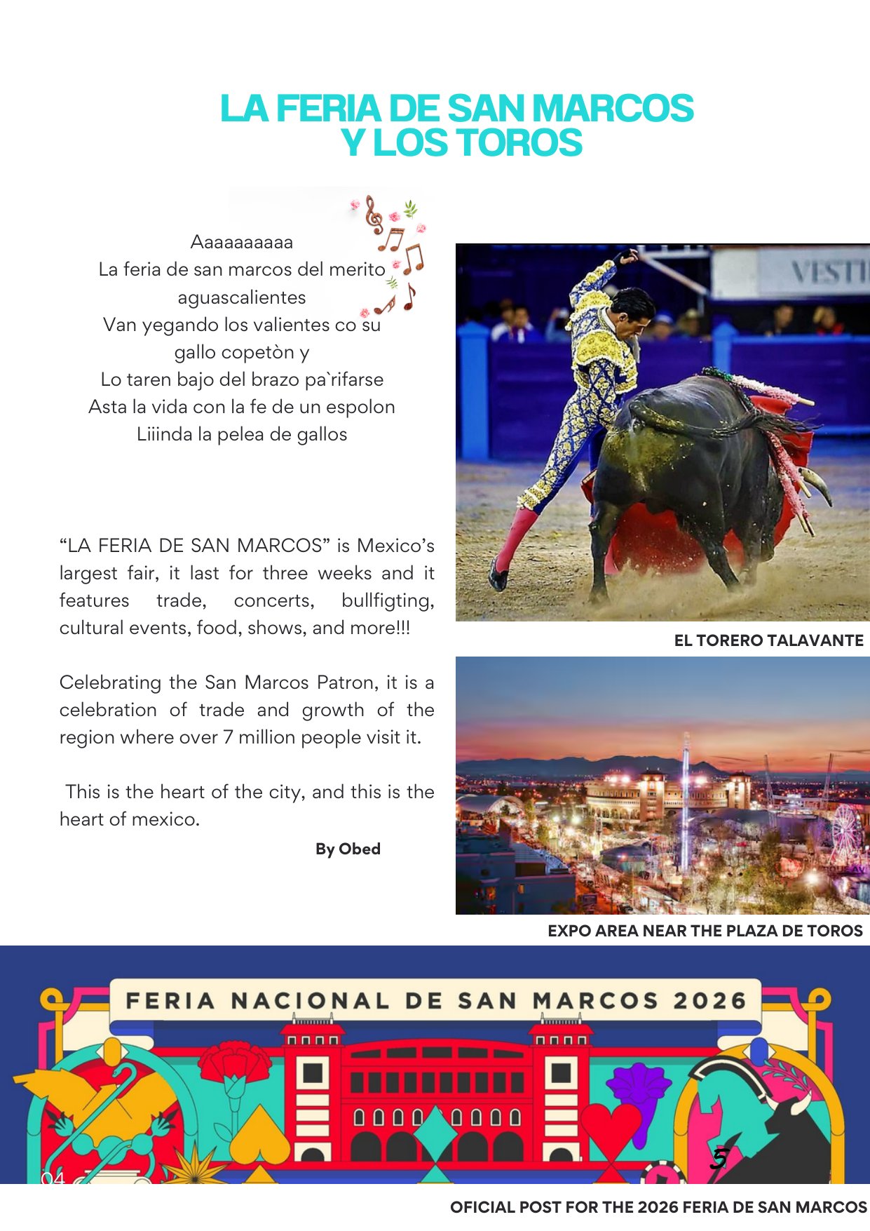 Querida Magazine — ¡Viva Aguascalientes!, page 5 of 36. Travel: Mexico to Dubai. Romantic Flavour. Destination: Aguascalientes, Mexico.