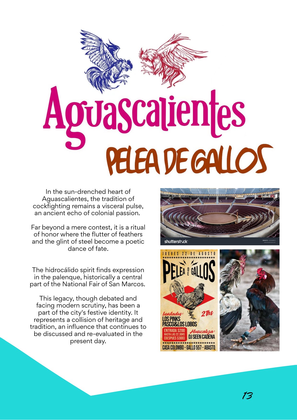 Querida Magazine — ¡Viva Aguascalientes!, page 13 of 36. Travel: Mexico to Dubai. Romantic Flavour. Destination: Aguascalientes, Mexico.