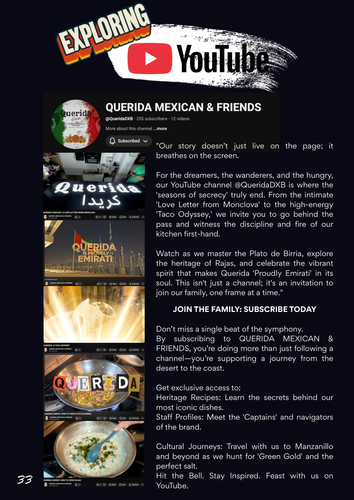 Querida Magazine — Manzanillo, Emerald of the Pacific, page 33 of 36. From the arid heart of Mexico to the salt-heavy air of the coast. Destination: Manzanillo, Colima, Mexico.