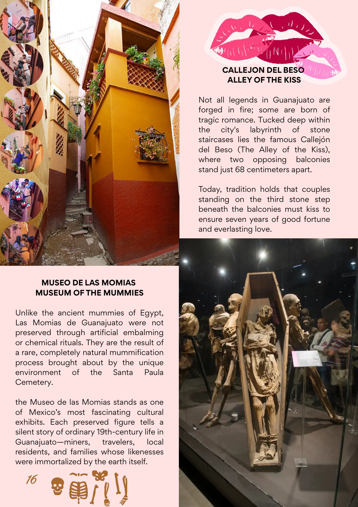 Querida Magazine — Guanajuato, The Heartland of Independence, page 16 of 36. The colonial stone and the historic flame — from a silver city carved underground to the table in Al Barsha. Destination: Guanajuato, Mexico.