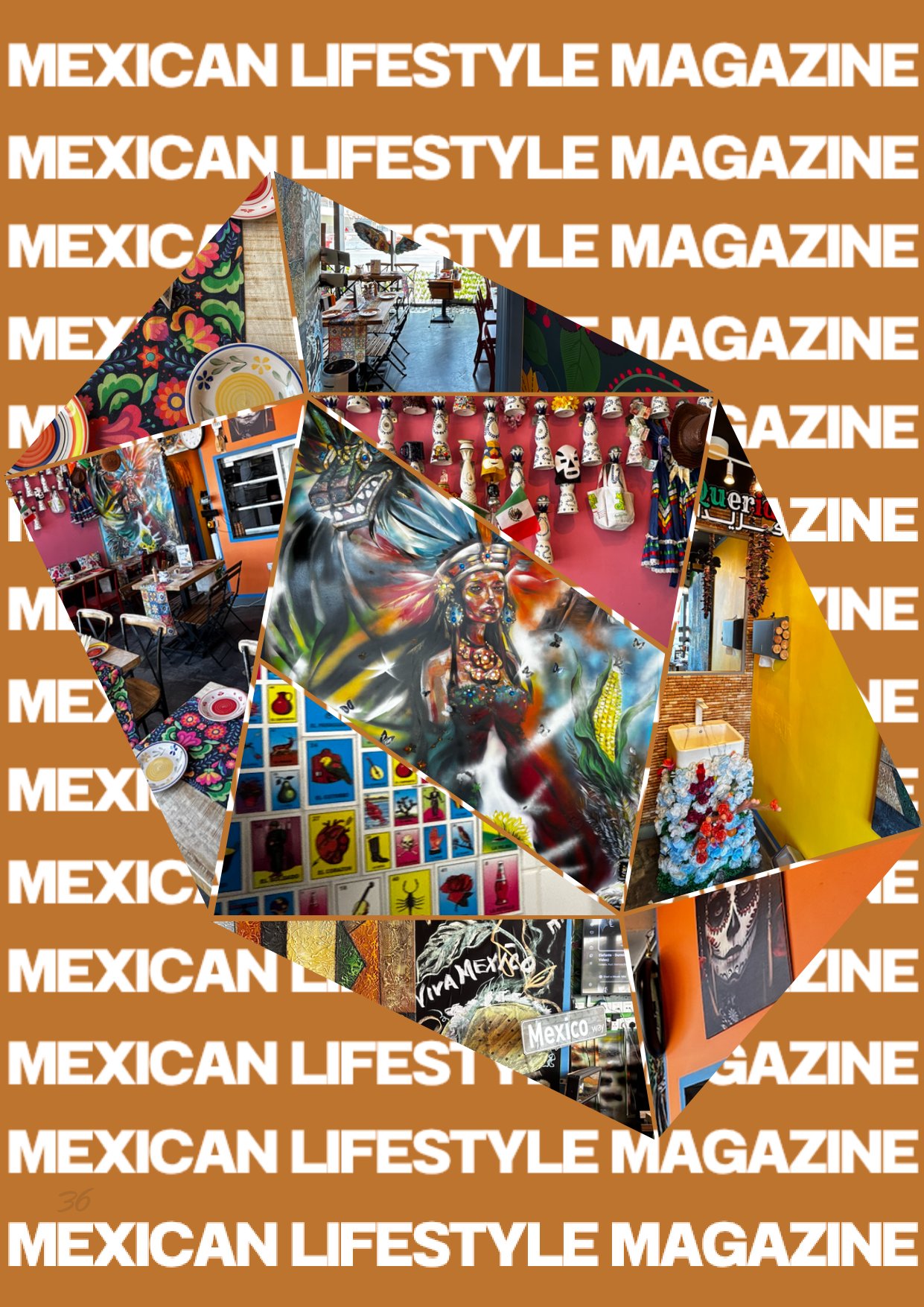 Querida Magazine — Guanajuato, The Heartland of Independence, page 36 of 36. The colonial stone and the historic flame — from a silver city carved underground to the table in Al Barsha. Destination: Guanajuato, Mexico.